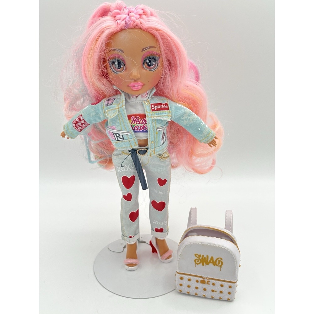 Rainbow High Kia Hart Doll Special Edition Pink Rainbow MGA